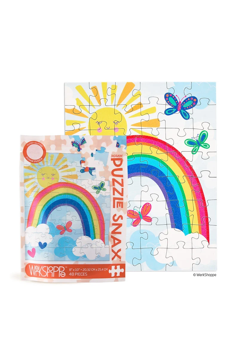 Werkshoppe Puzzle Snax Sunny Rainbow 48 Pieces - Image 2