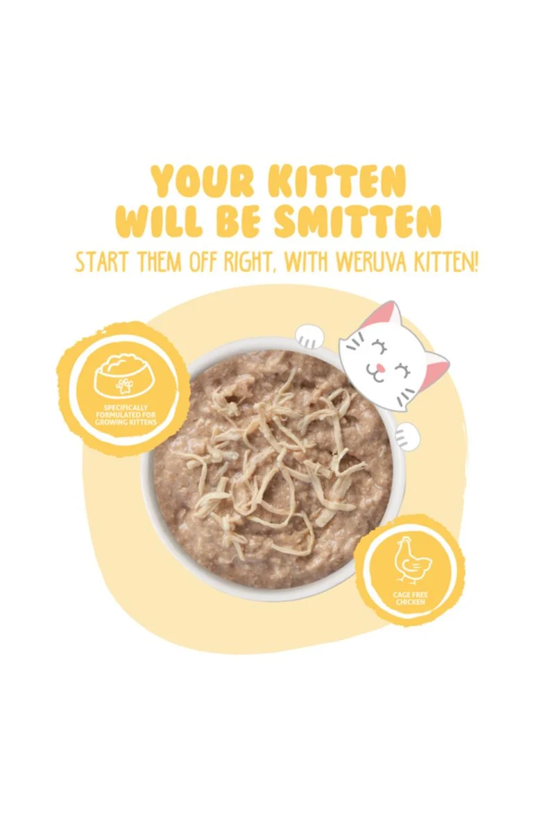 Weruva Kitten Chicken Au Jus Canned Cat Food 3 oz - Image 2