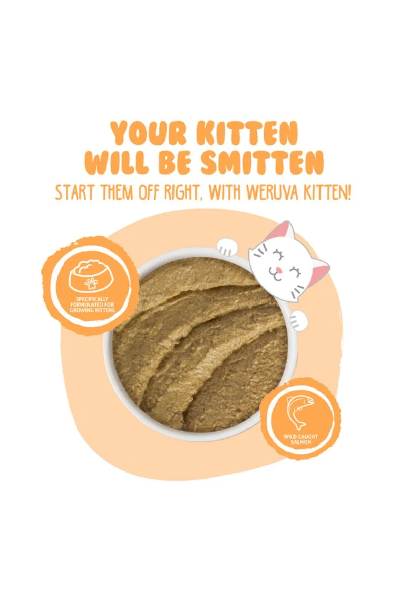 Weruva Kitten Tuna & Salmon Purée Canned Cat Food 3 oz - Image 2