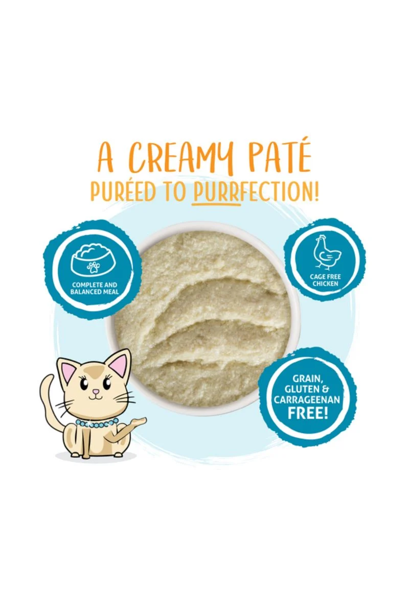 Weruva Pate Press Your Lunch! Chicken Dinner Canned Cat Food 5.5 oz - Image 2
