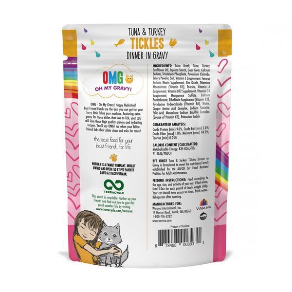 Weruva Cat Food Pouch Tuna Turkey Tickles 3 oz - Image 2