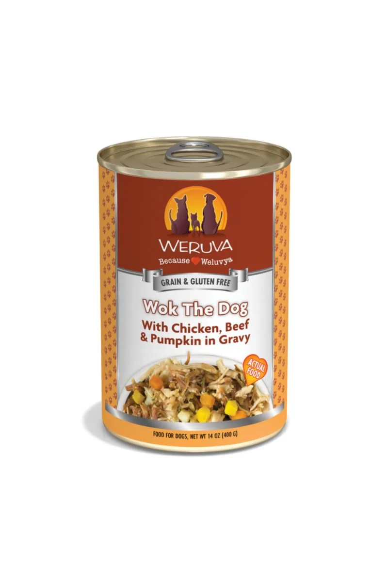 Weruva Wok the Dog Wet Dog Food 14 oz