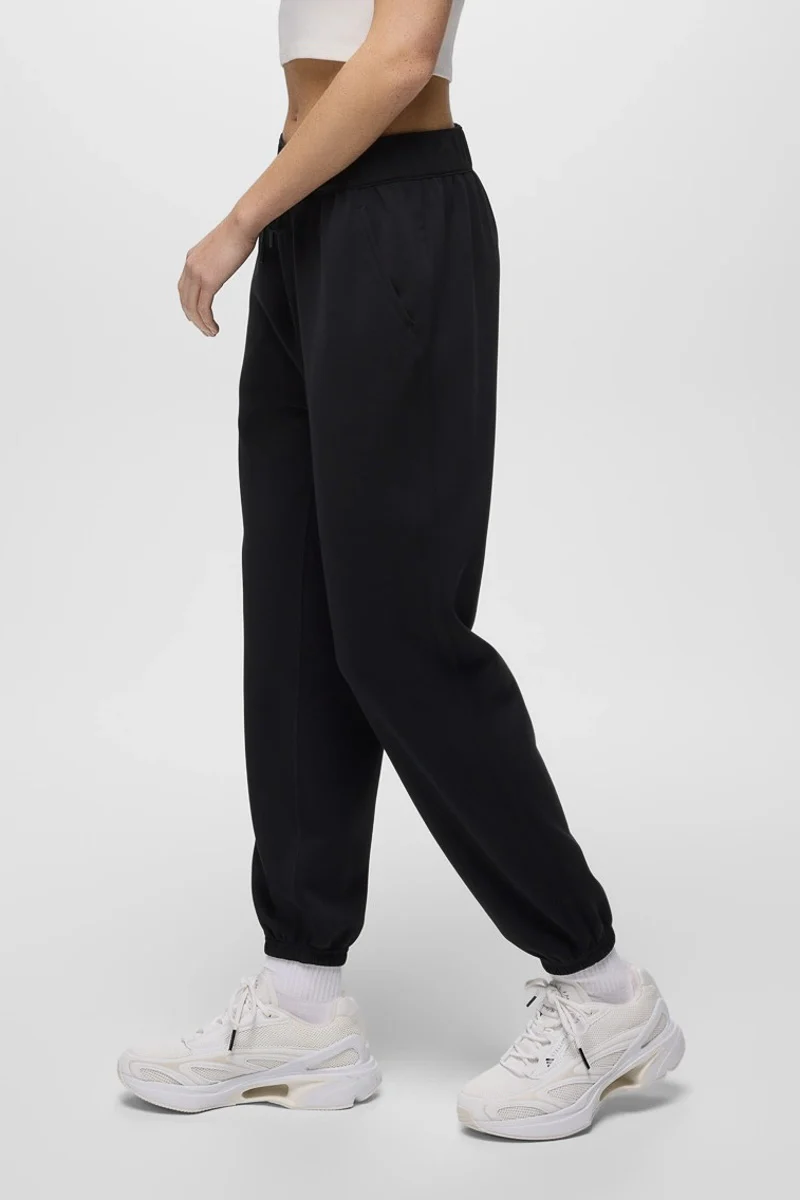 Woman's Shea High Rise Jogger Large Black - Image 4
