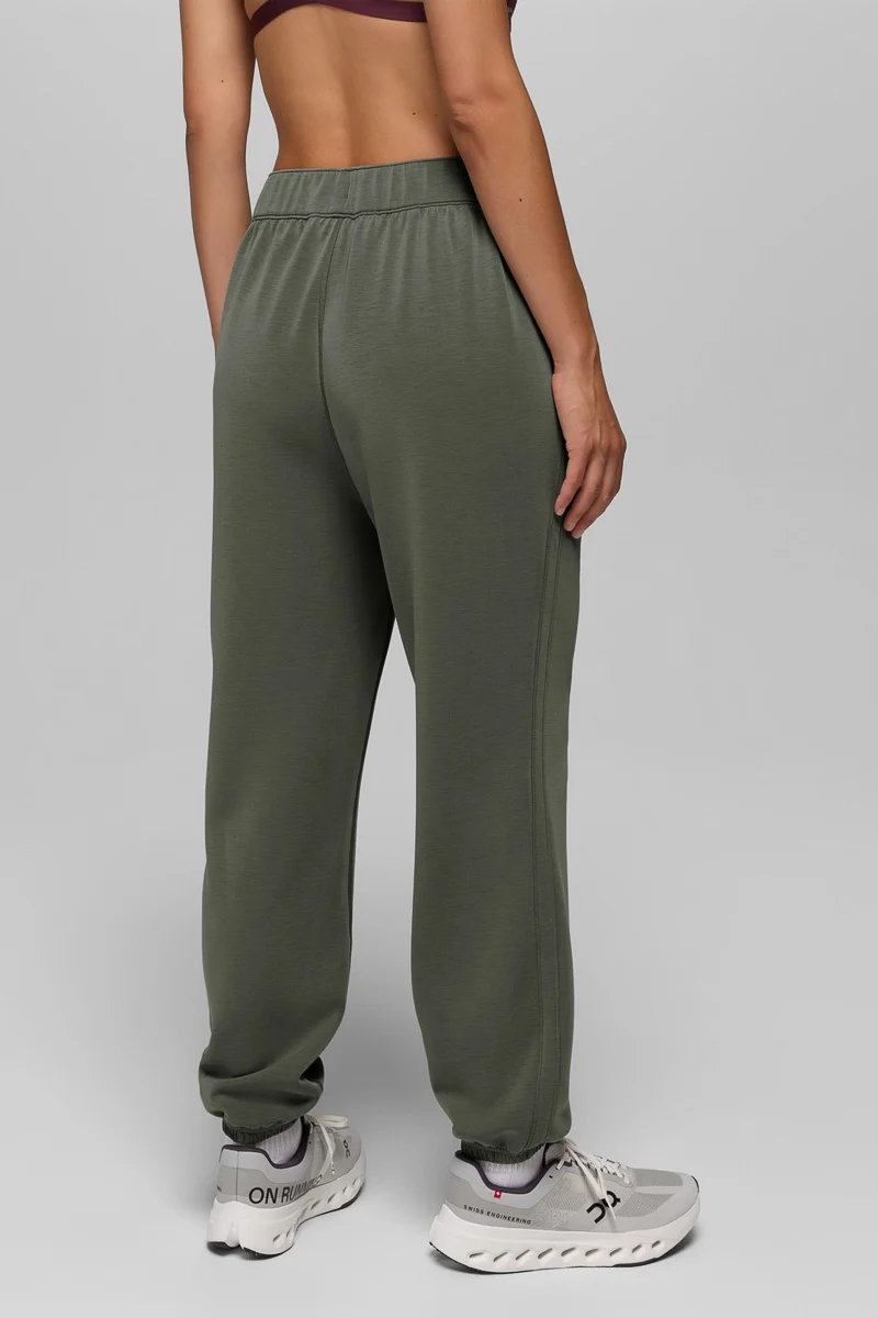 Women's Shea High Rise Jogger Small Thyme - Image 3