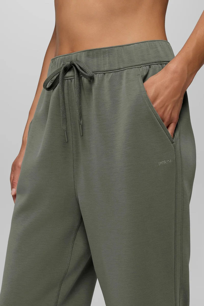 Women's Shea High Rise Jogger Small Thyme - Image 4