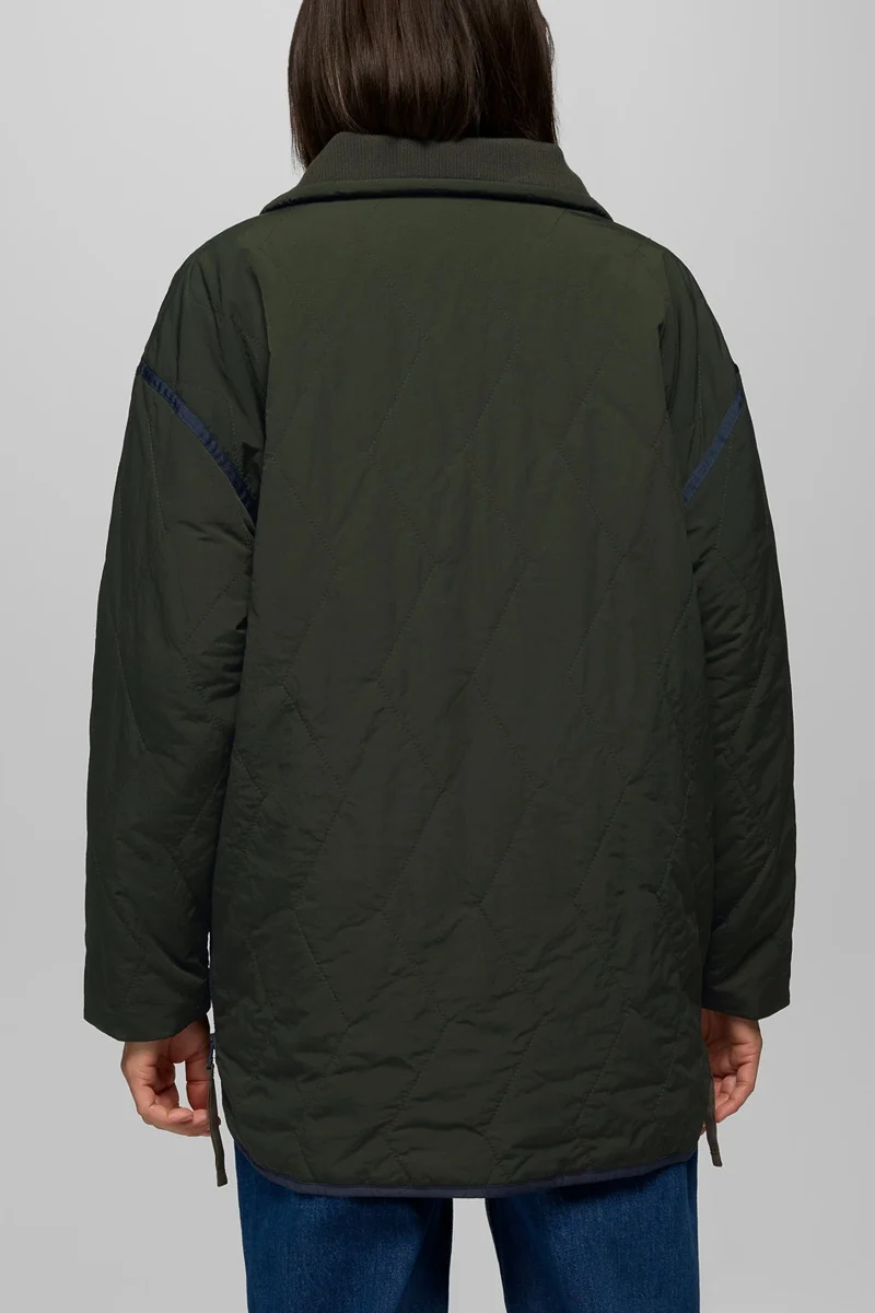 Women's Encinitas Field Coat Medium Nori - Image 2