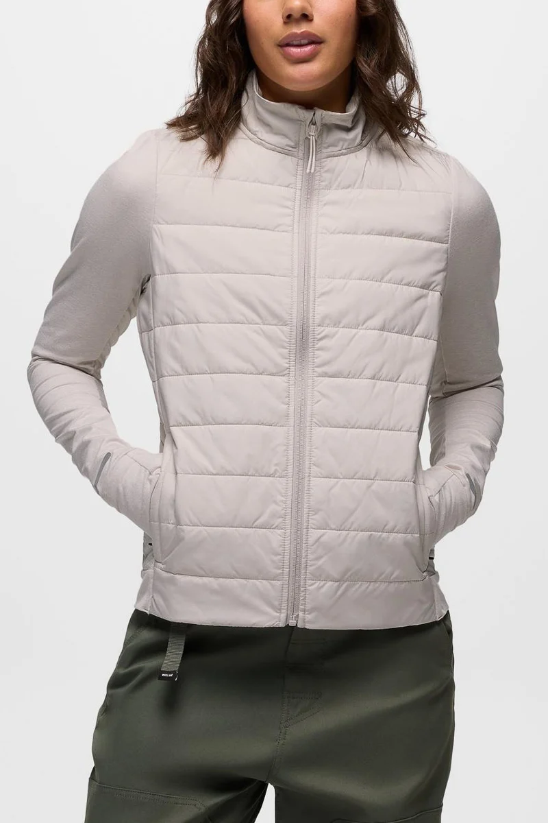 Women's Ice Flow Insulated Jacket Medium Almond - Image 2