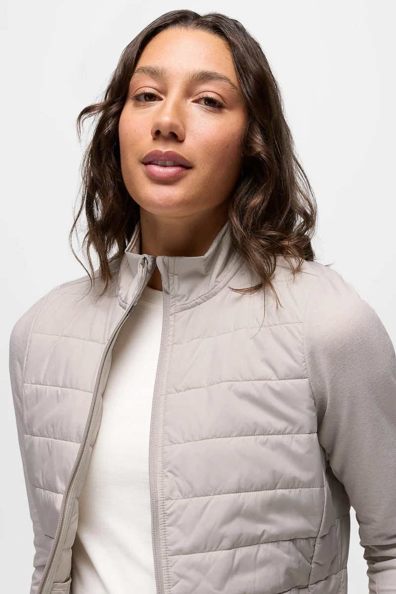 Women's Ice Flow Insulated Jacket Medium Almond - Image 4