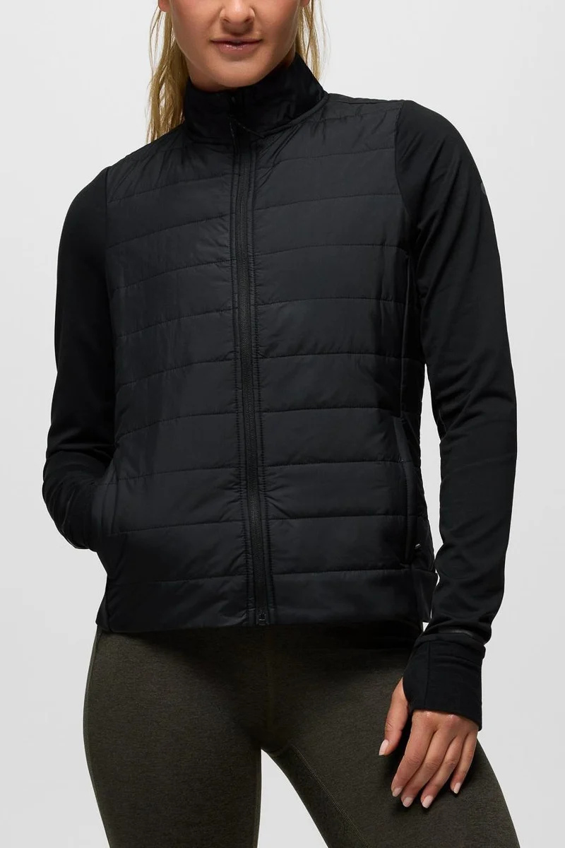 Women's Ice Flow Insulated Jacket Small Black - Image 2