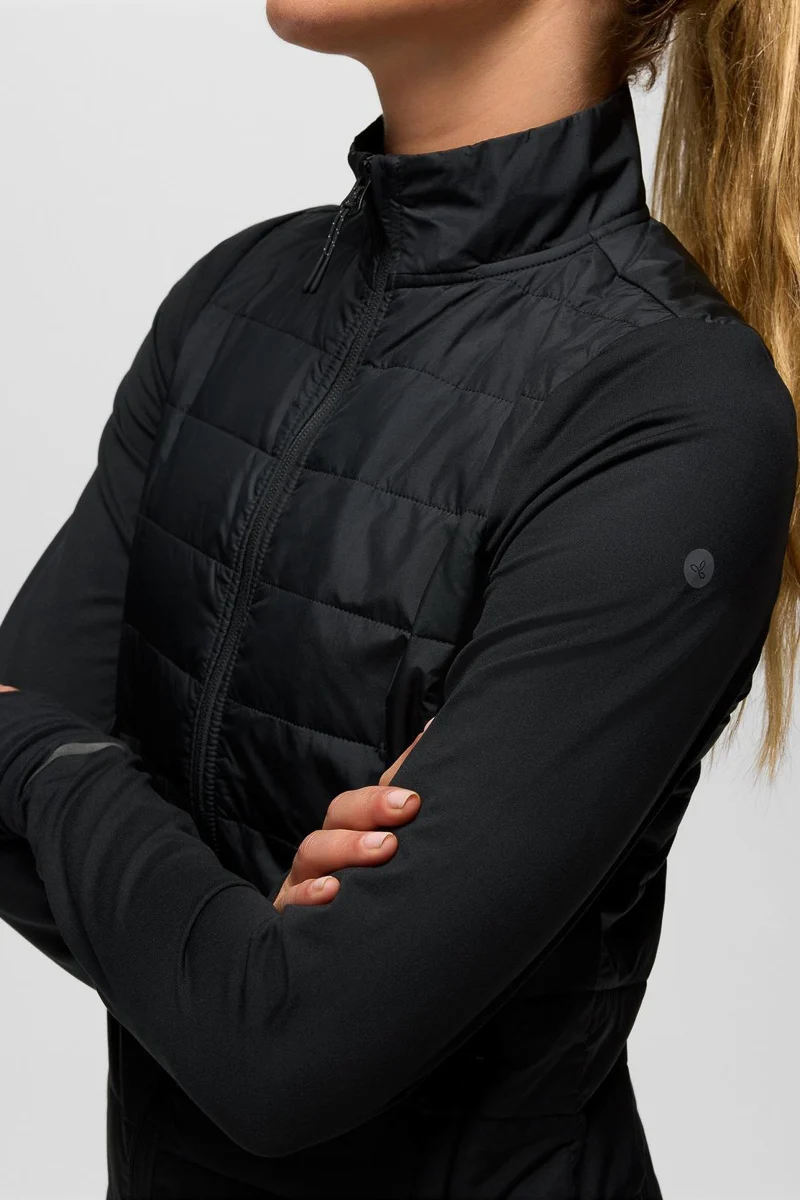 Women's Ice Flow Insulated Jacket Small Black - Image 4
