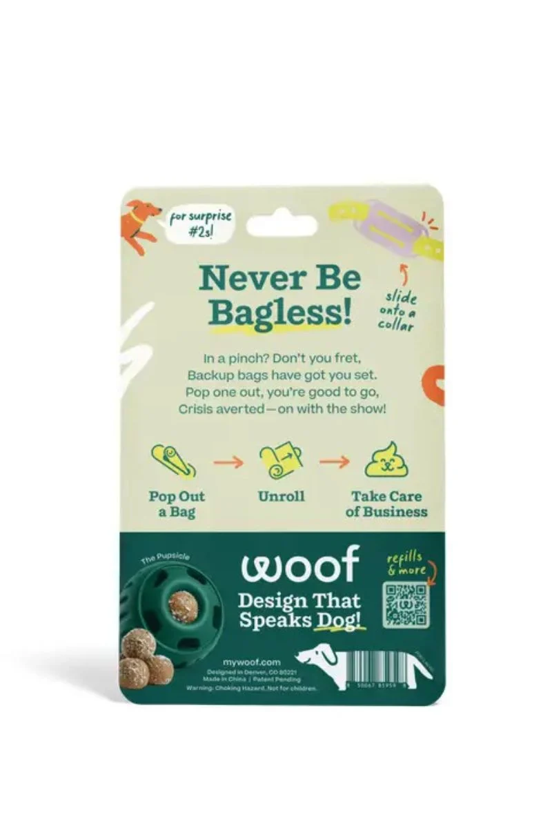 Woof Poomergency Bags Lavender - Image 2