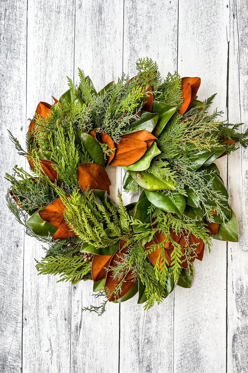 Wreath, Fresh Bunches 18" - Image 2