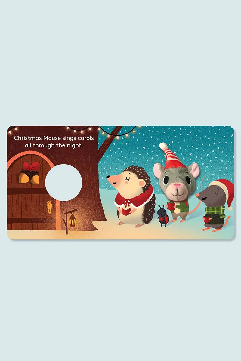 Christmas Mouse: Finger Puppet Book - Image 2